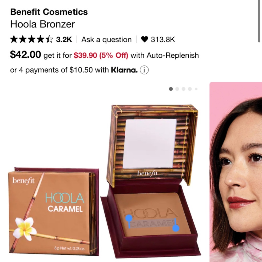 Benefit Cosmetics Hoola Bronzer